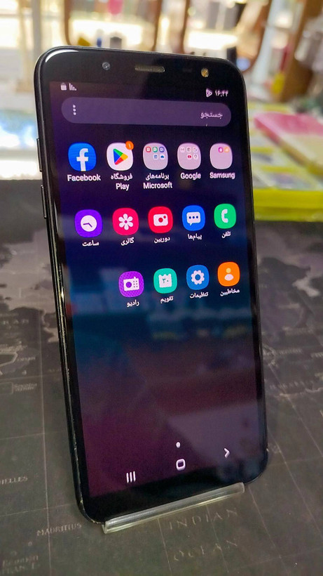 سامسونگ A6 2018 (کارکرده)دوسیم کارت سالم حافظه32گیگ رم3