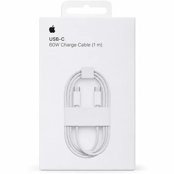 کابل تایپ سی به تایپ سی 60وات c-c اورجینال MQKG3ZM/A